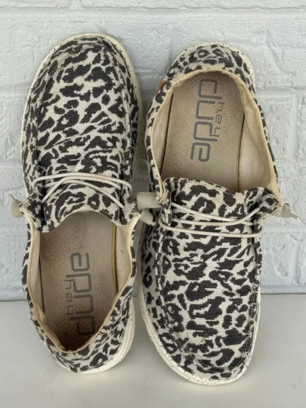 Cheetah Hey Dude Shoes Women's 11